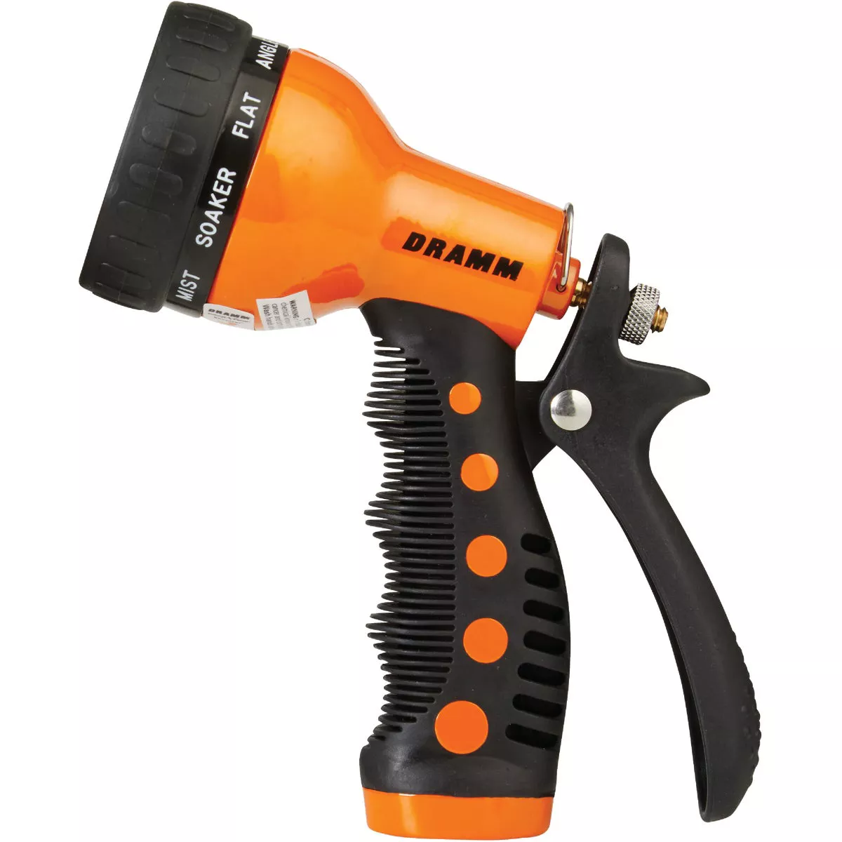 Dramm Heavy-Duty Metal 9-Pattern Nozzle, Orange - photo 2