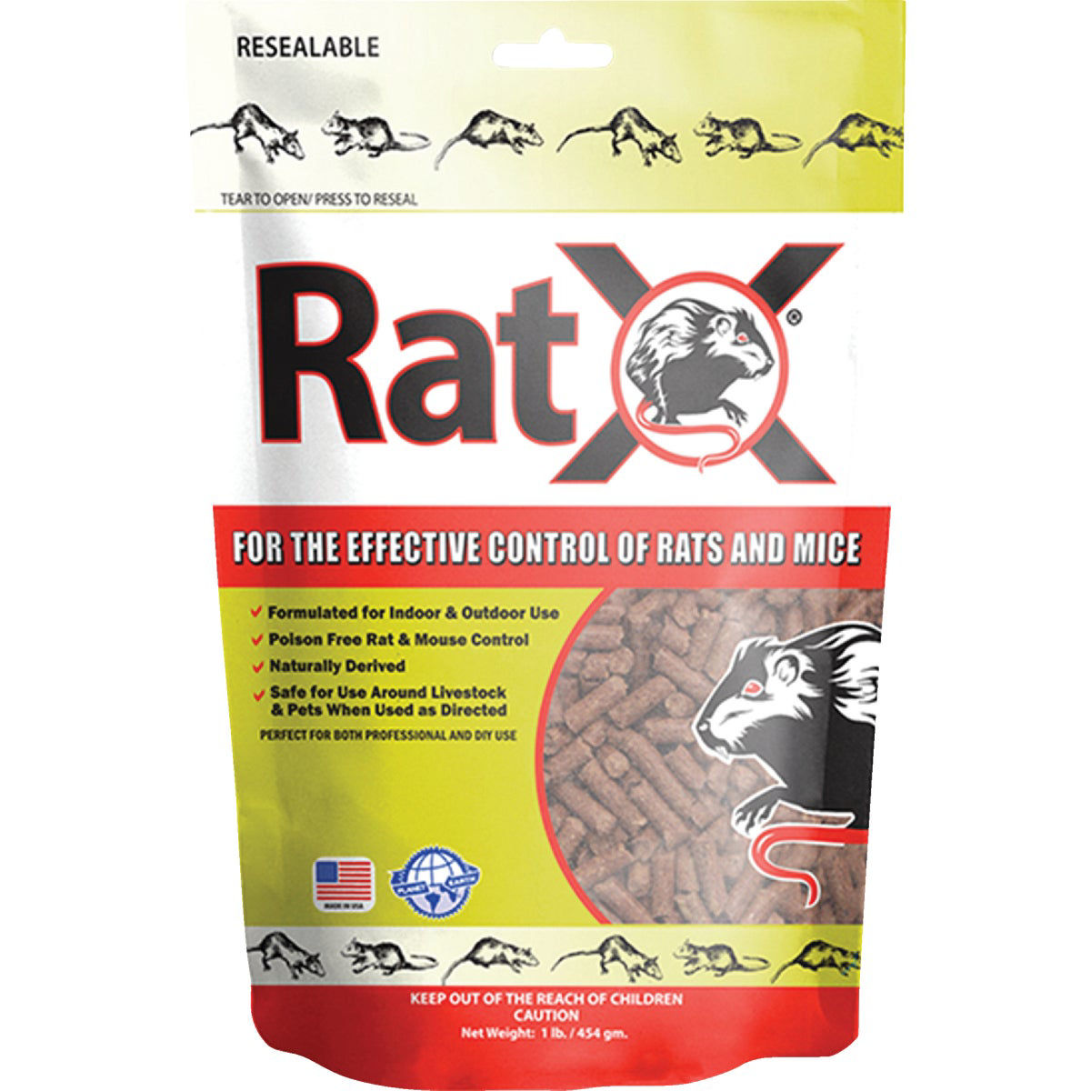 RatX Pellet Rat And Mouse Killer, 1 Lb. Do it Best
