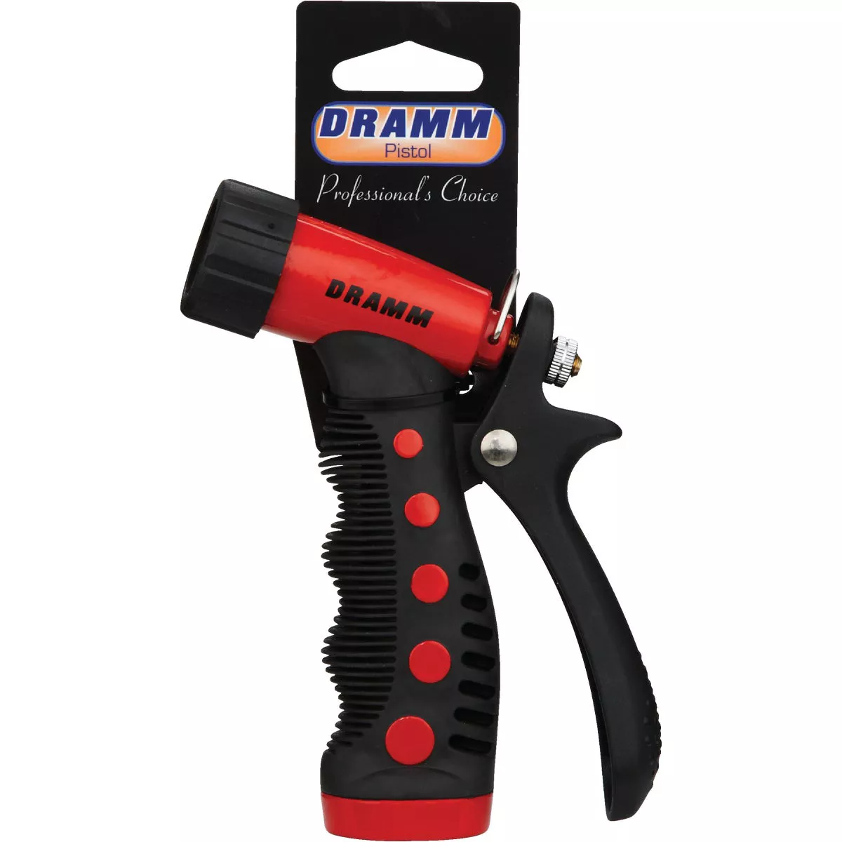 Dramm Heavy-Duty Metal Pistol Nozzle, Red - photo 2