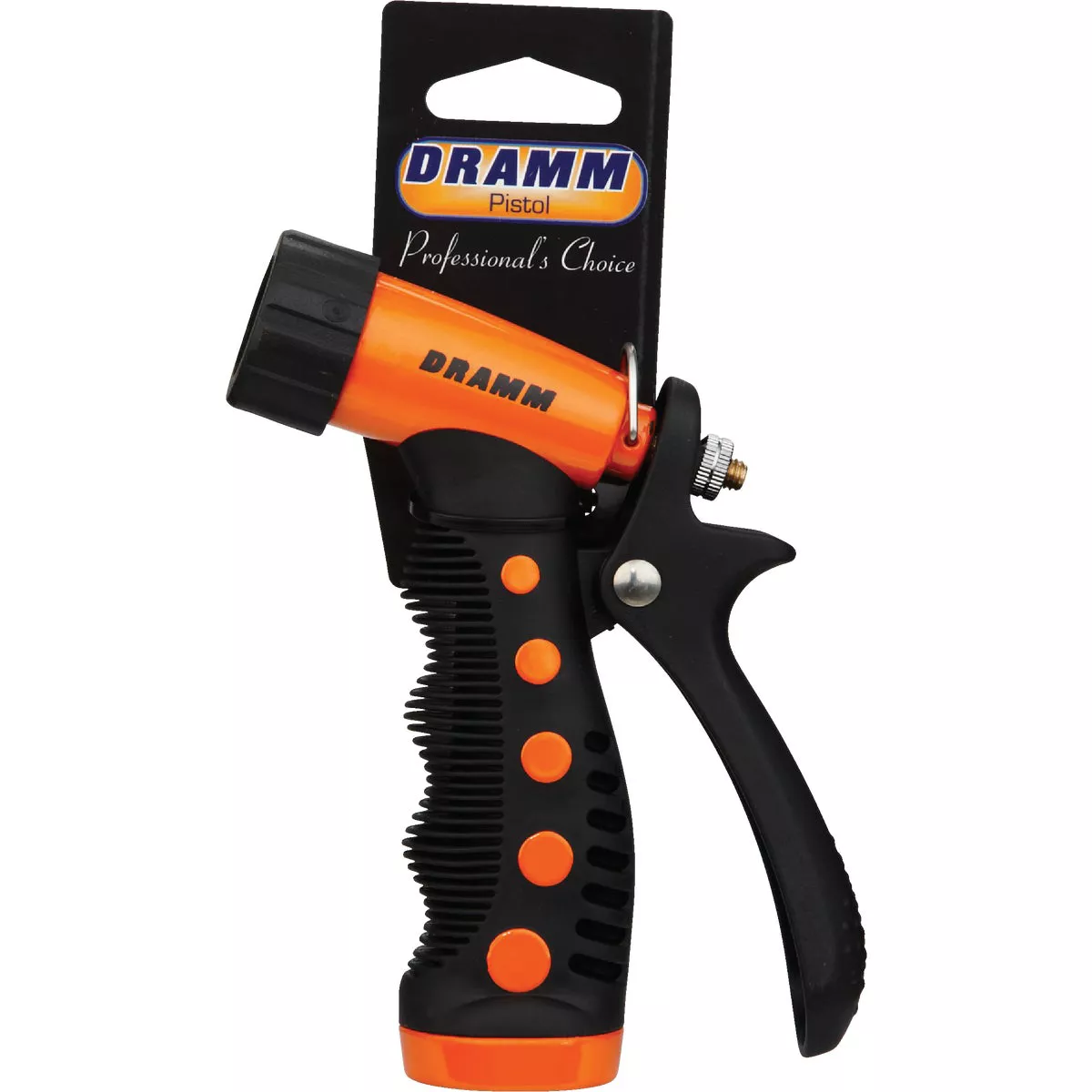 Dramm Heavy-Duty Metal Pistol Nozzle, Orange - photo 2