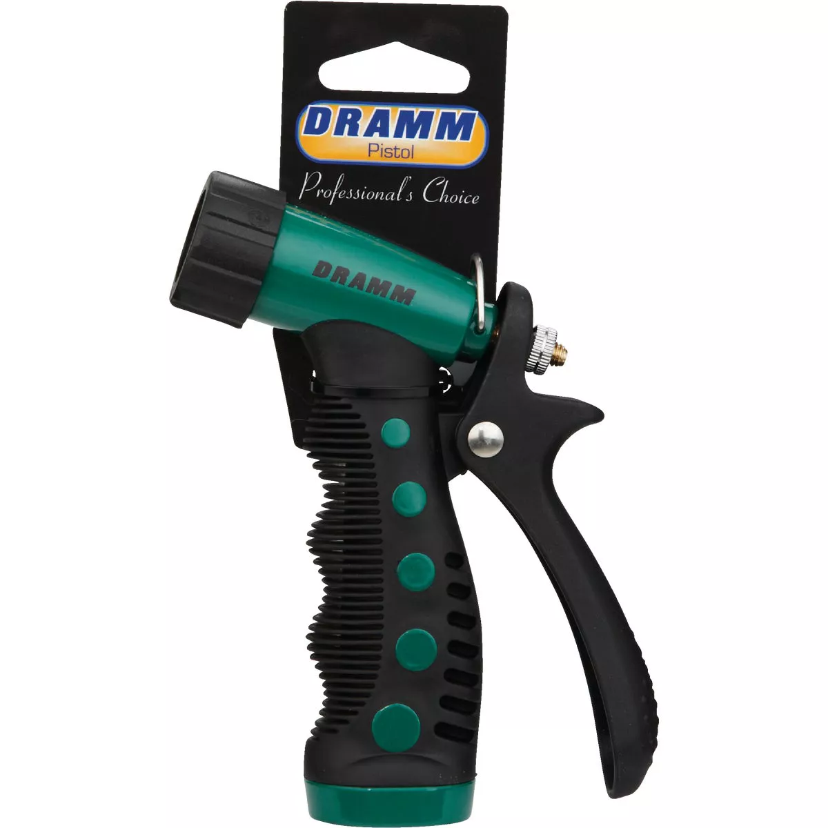 Dramm Heavy-Duty Metal Pistol Nozzle, Green - photo 2