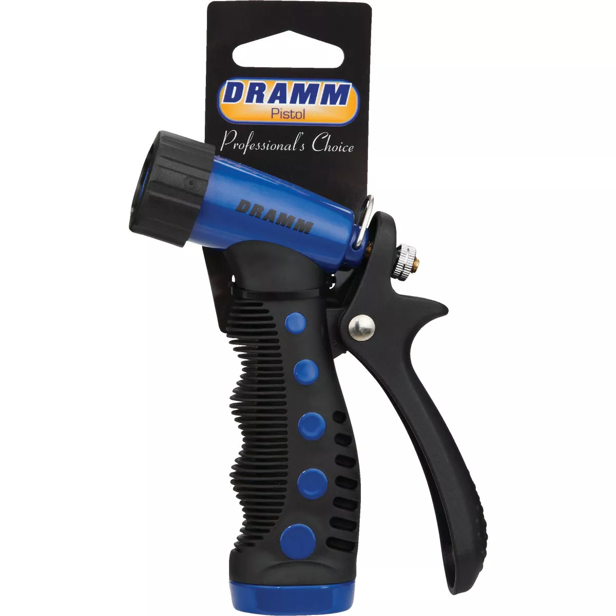 Dramm Heavy-Duty Metal Pistol Nozzle, Blue - photo 2
