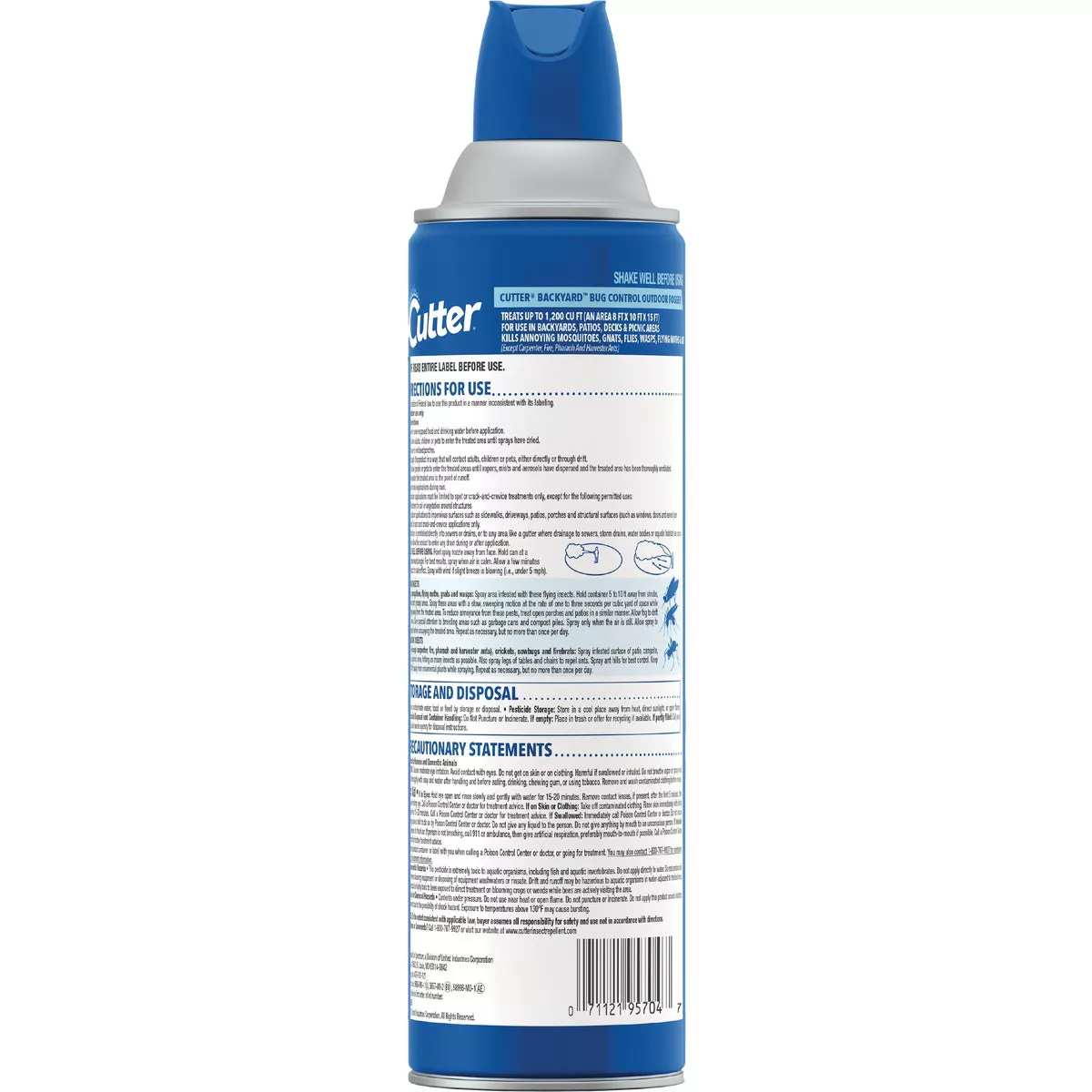 Cutter 16 Oz. Backyard Bug Control Outdoor Fogger - photo 2