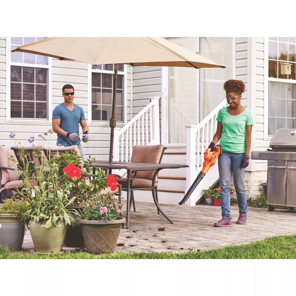Black & Decker 130 MPH 80 CFM 20V MAX Lithium-Ion Cordless Blower - photo 2