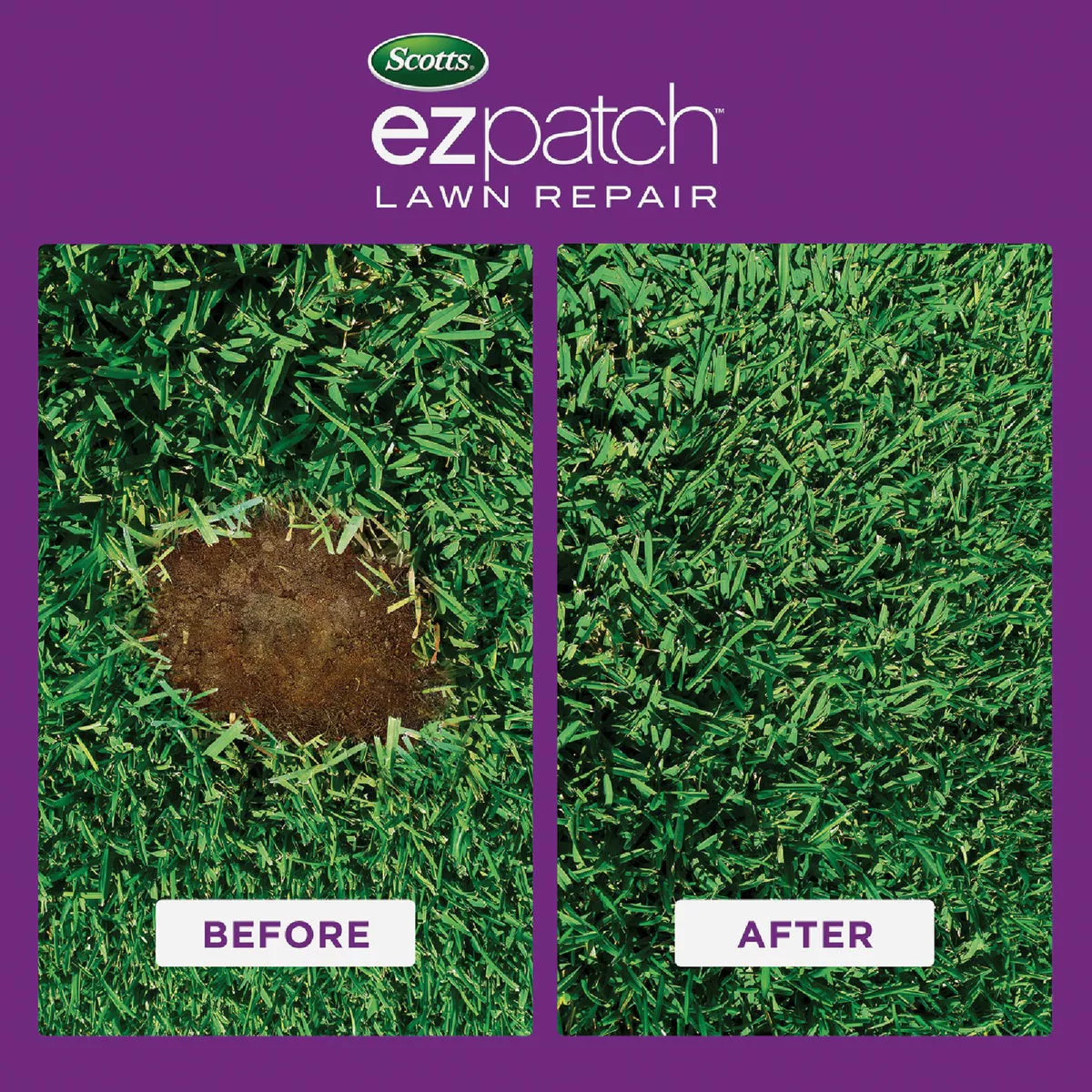Scotts Ez Patch For St. Augustine Lawns 3.75 Lb. 85 Sq. Ft. Lawn Fertilizer & Mulch - photo 2