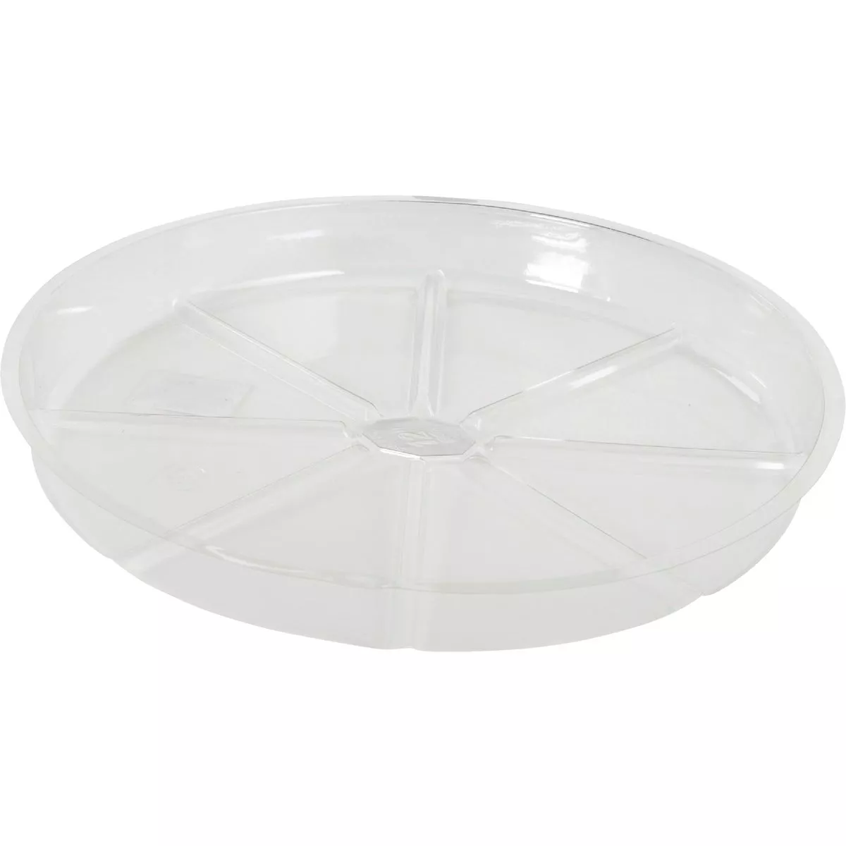 Best Garden 12 In. Clear Vinyl Flower Pot Saucer