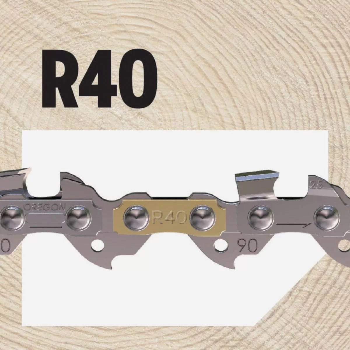 Oregon R40 AdvanceCut Chainsaw Chain for 10 In. Bar - 40 Drive Links - photo 4