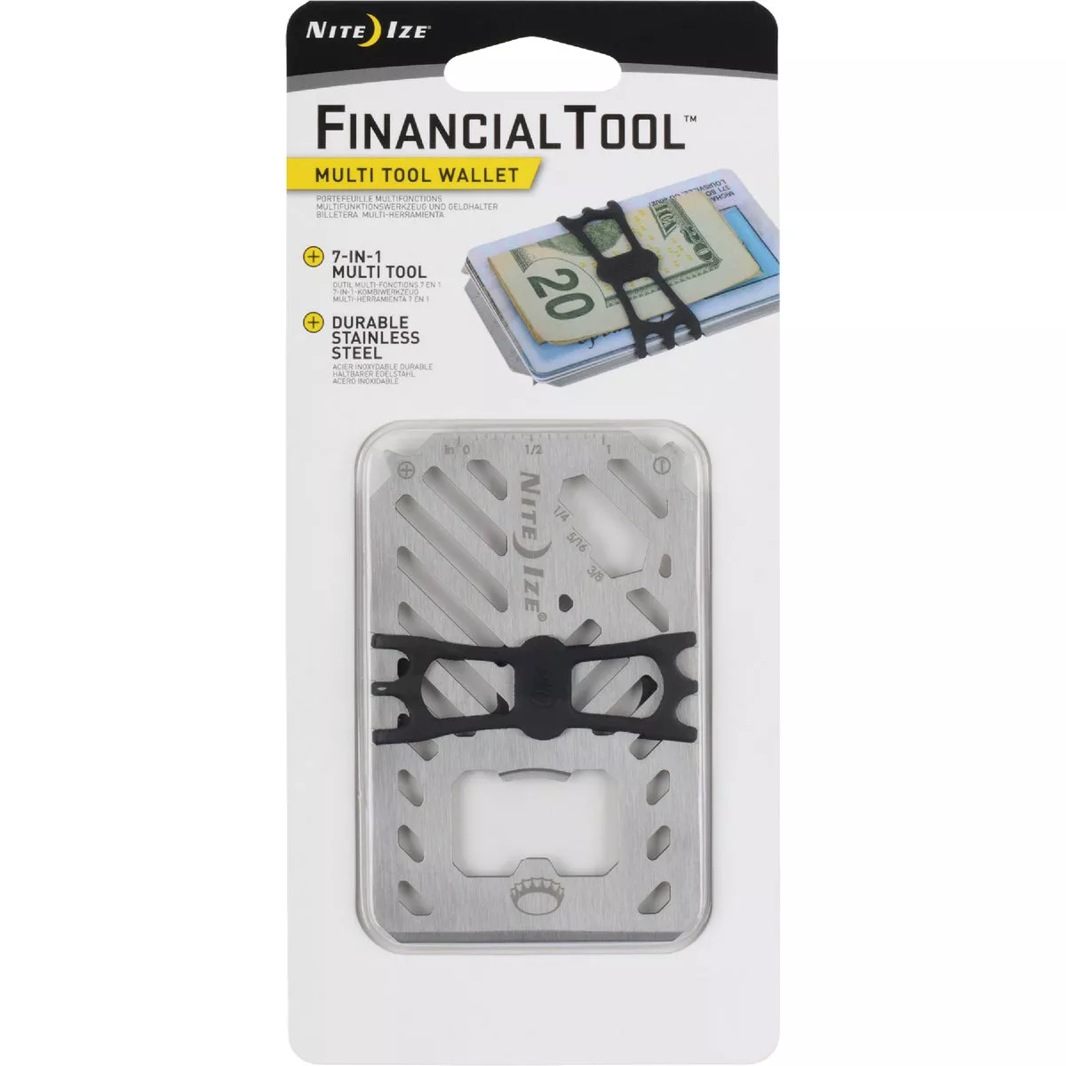 Nite Ize Financial Tool 7-In-1 Stainless Steel Multi-Tool - photo 2