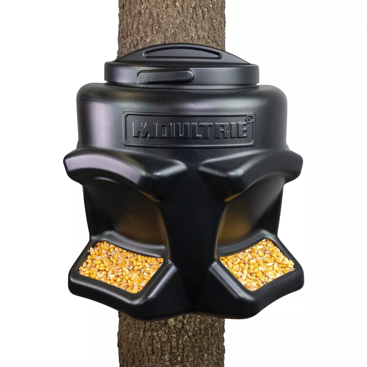 Moultrie Feed Station II 50 Lb. Plastic Black Gravity Deer Feeder