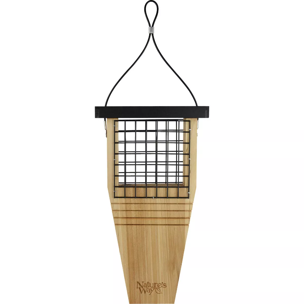 Nature's Way Natural 1-Cake Cedar Tail Prop Suet Feeder