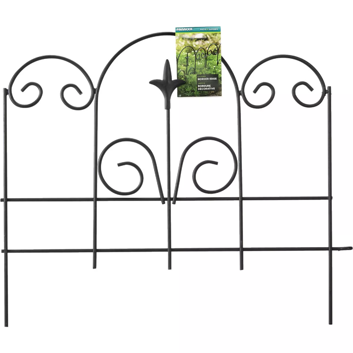 Panacea 16 In. H x 18 In. L Metal Decorative Border Fence - photo 2