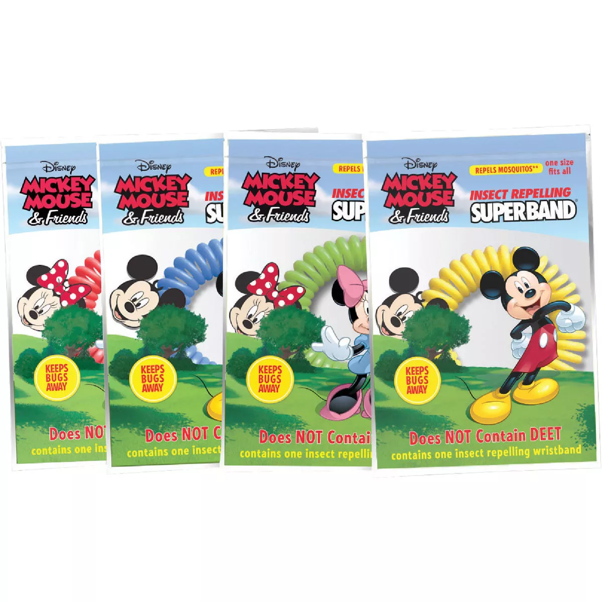 Evergreen Products Disney Assorted Color Insect Repelling Wristband - photo 2