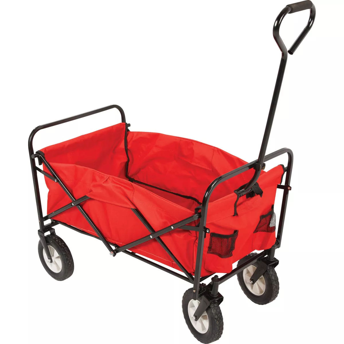 Best Garden 6 Cu. Ft. 150 Lb. Canvas Folding Garden Cart - photo 2