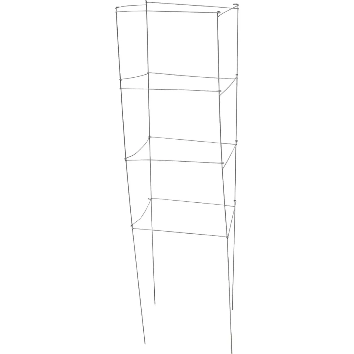 Panacea 46 In. Galvanized Wire Square Tomato Cage Tower