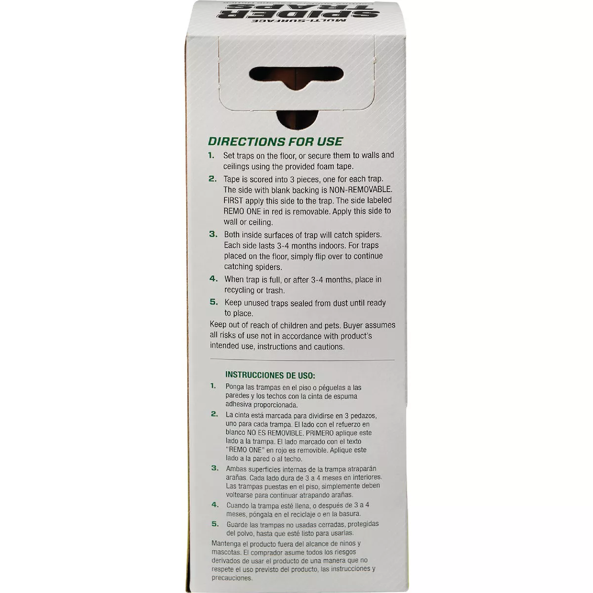 Rescue Indoor Glue Spider Trap (3-Pack) - photo 2