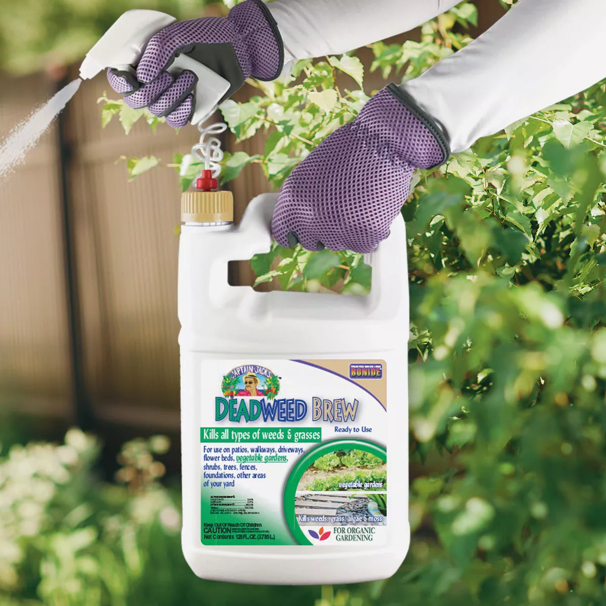 Bonide Captain Jack's Deadweed Brew 1 Gal. Ready to Use Trigger Spray Weed & Grass Killer - photo 3