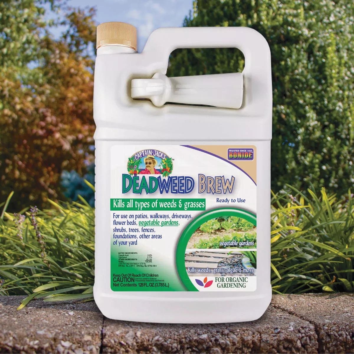 Bonide Captain Jack's Deadweed Brew 1 Gal. Ready to Use Trigger Spray Weed & Grass Killer - photo 2