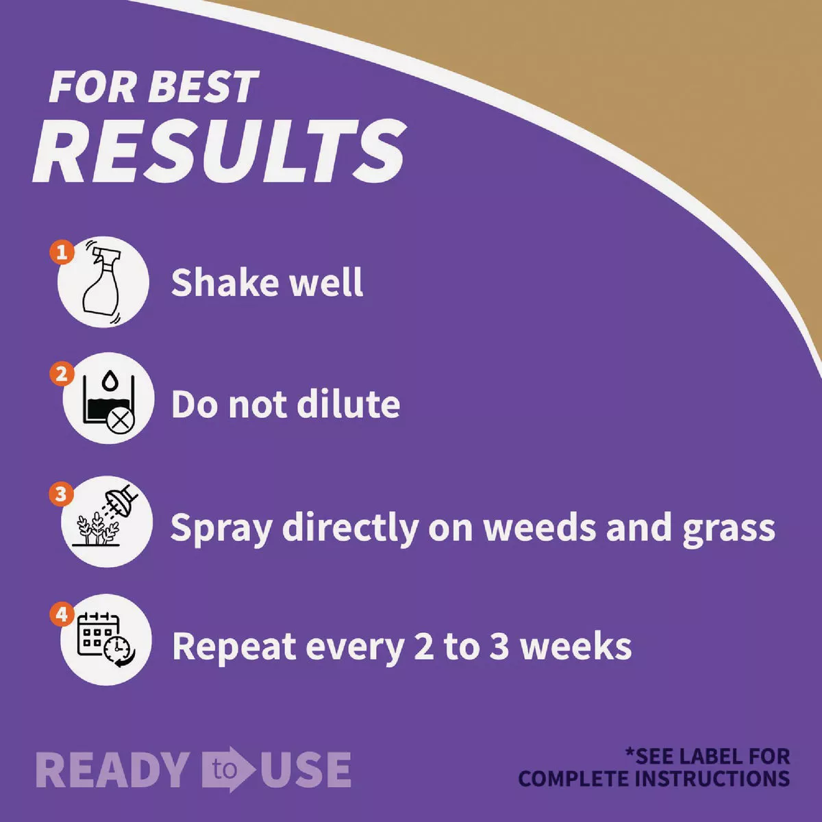 Bonide Captain Jack's Deadweed Brew 32 Oz. Ready to Use Trigger Spray Weed & Grass Killer - photo 6