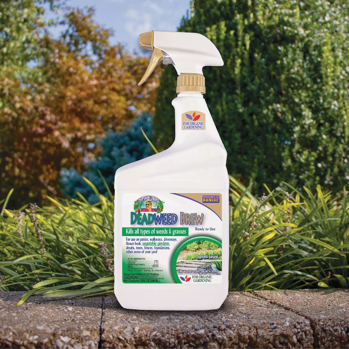 Bonide Captain Jack's Deadweed Brew 32 Oz. Ready to Use Trigger Spray Weed & Grass Killer - photo 2