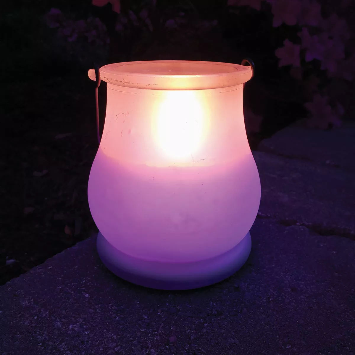 Luminite 7.1 Oz. 1-Wick Color Changing Citronella Candle - photo 4