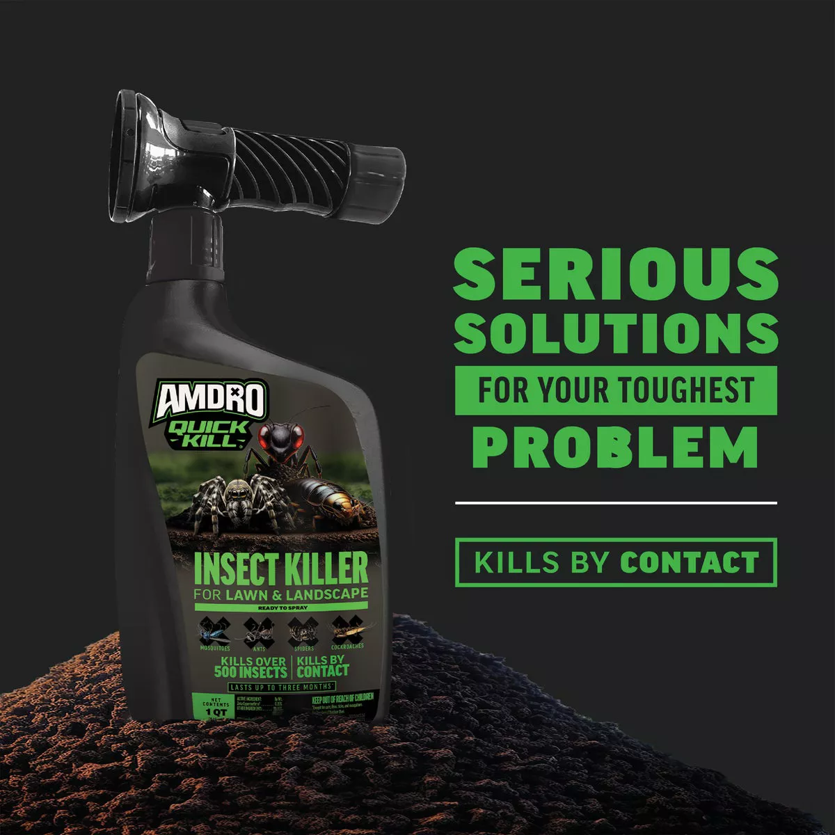 Amdro Quick Kill 32 Oz. Ready To Spray Hose End Insect Killer - photo 6
