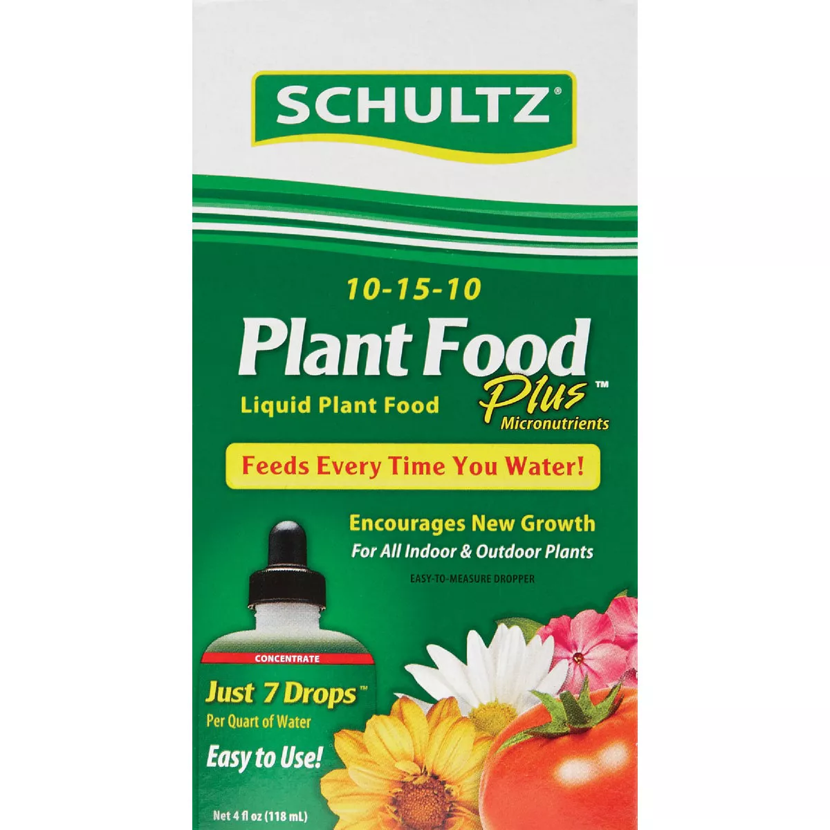 Schultz 4 Oz. Concentrate 10-15-10 Liquid Plant Food Plus - photo 2
