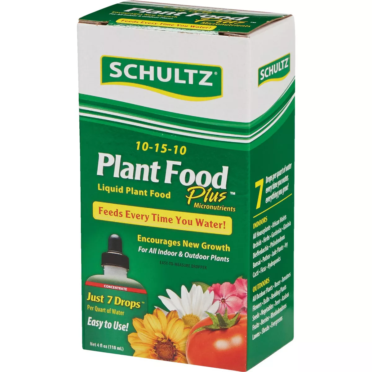 Schultz 4 Oz. Concentrate 10-15-10 Liquid Plant Food Plus - photo 3