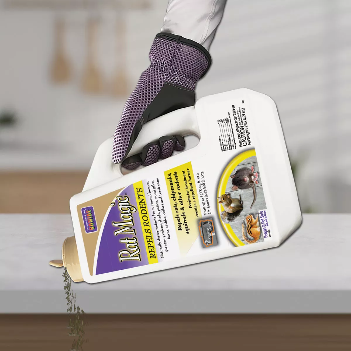 Bonide Rat Magic 5 Lb. Granular Rodent Repellent - photo 5