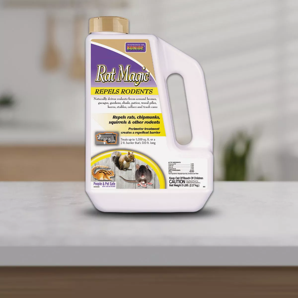 Bonide Rat Magic 5 Lb. Granular Rodent Repellent - photo 6