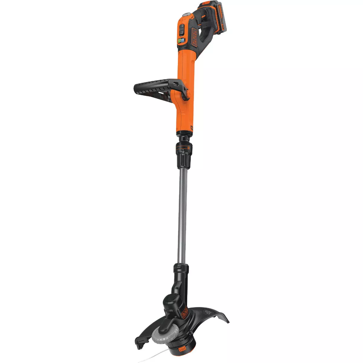 Black & Decker EasyFeed 20V MAX 12 In. Lithium Ion Straight Cordless String Trimmer/Edger