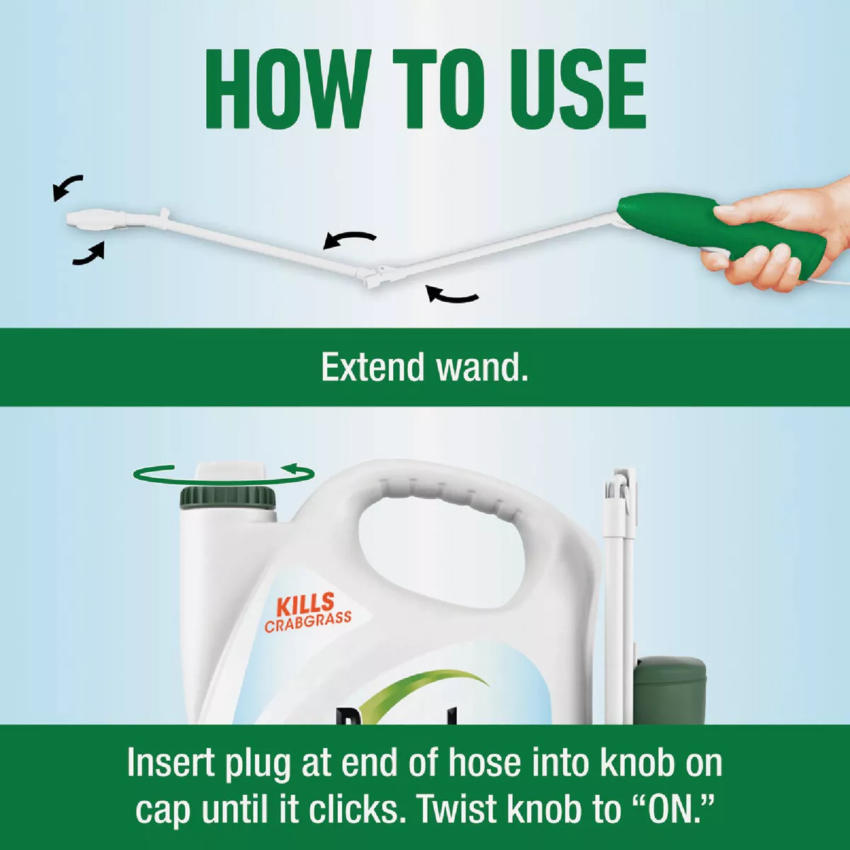 Roundup For Lawns 1 Gal. Wand Sprayer Northern Formula Weed Killer - photo 6