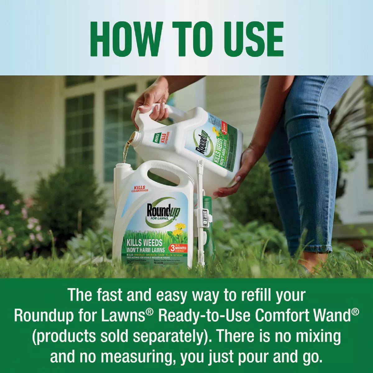 Roundup For Lawns 1.25 Gal. Refill Northern Formula Weed Killer - photo 6
