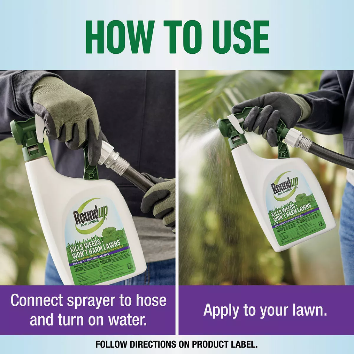 Roundup For Lawns 32 Oz. Spray Southern Formula Weed Killer - photo 5