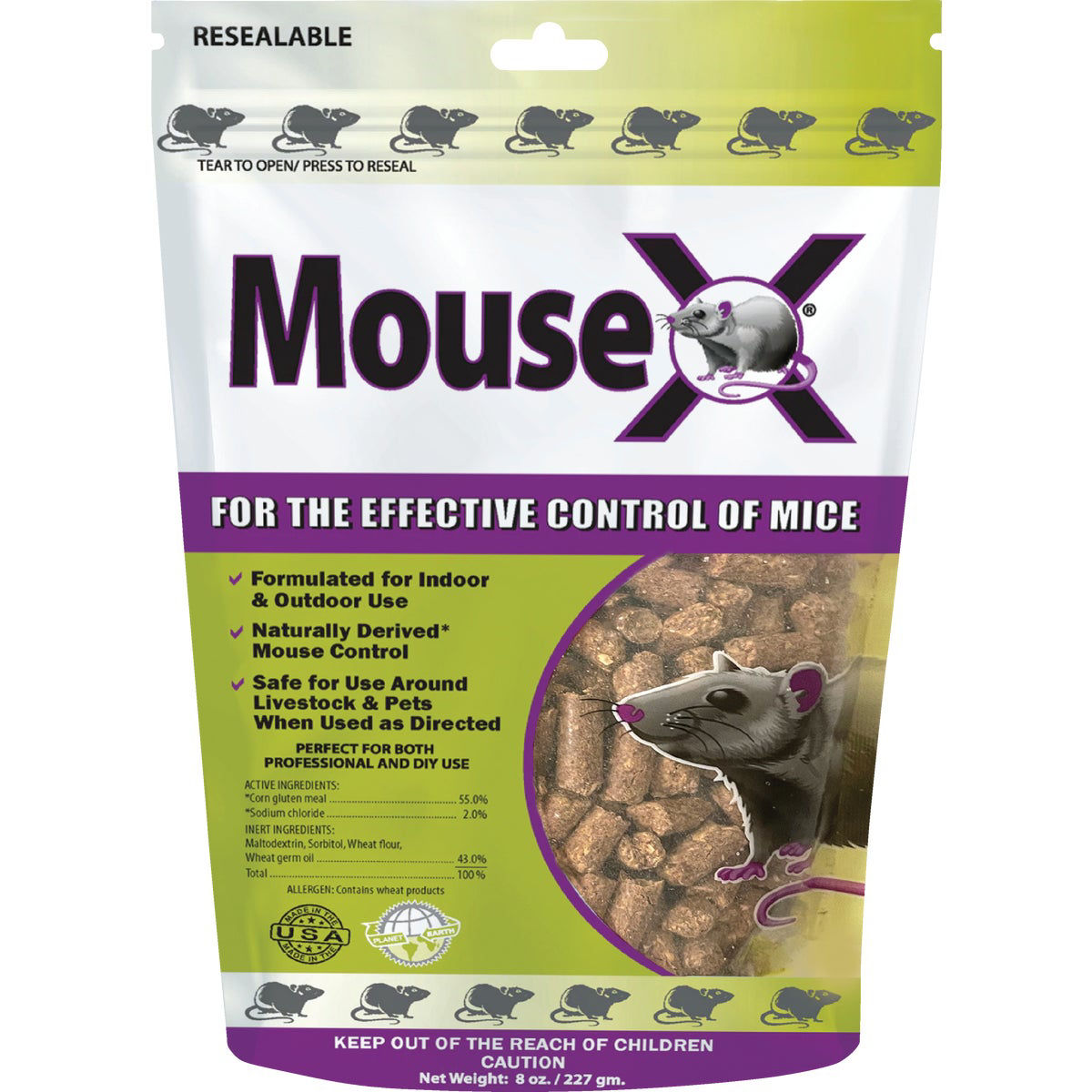 2pcs/lot Effective Mouse Rat Raticide Bait Power Mice Rat-Repellent Home  Rat Lure Bait Killing