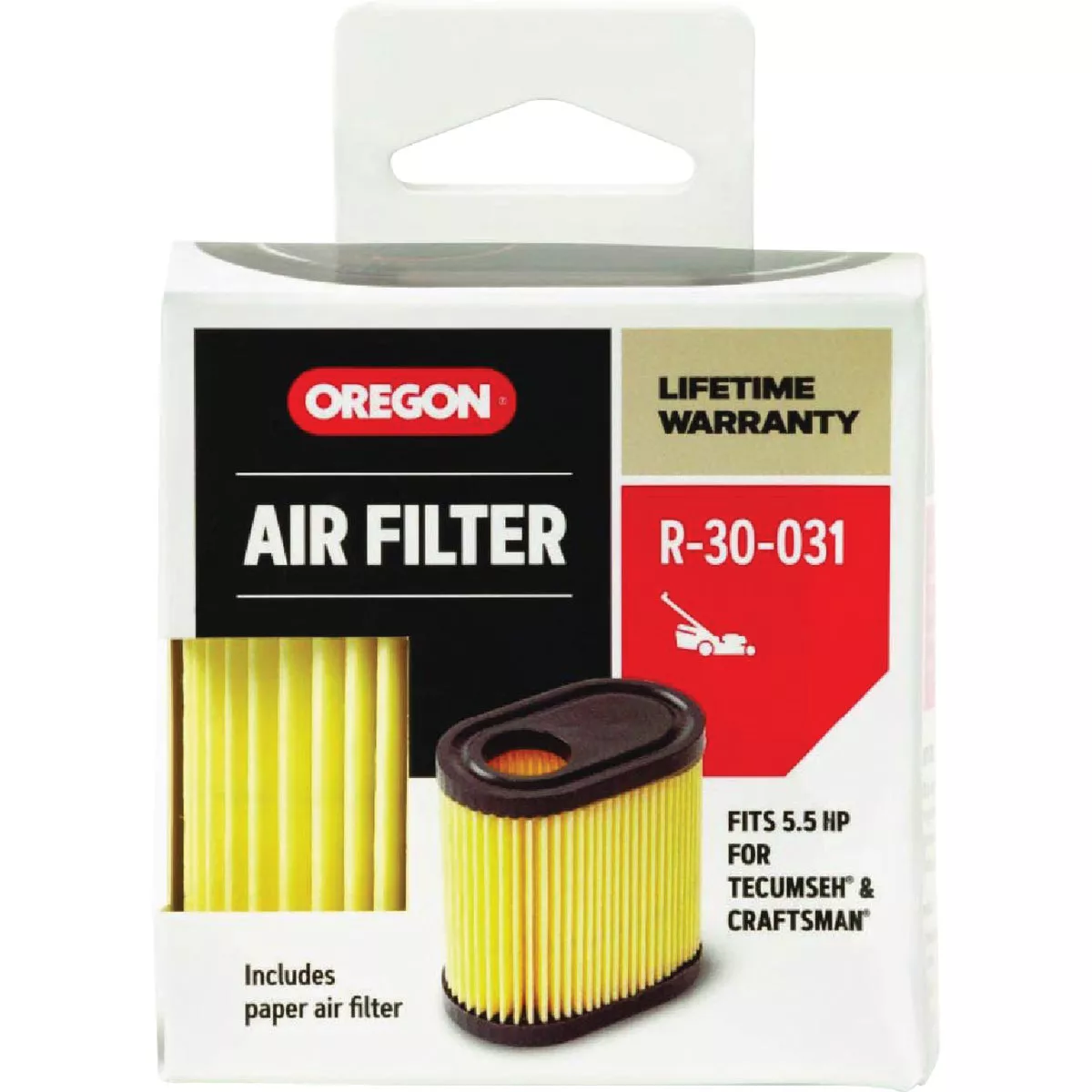 Arnold Tecumseh 6.5 HP Paper Engine Air Filter