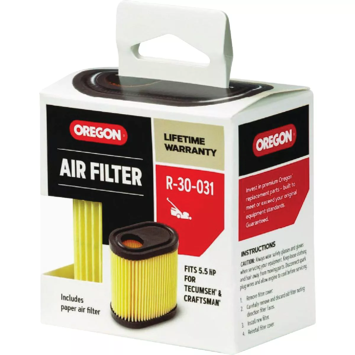 Arnold Tecumseh 6.5 HP Paper Engine Air Filter - photo 2