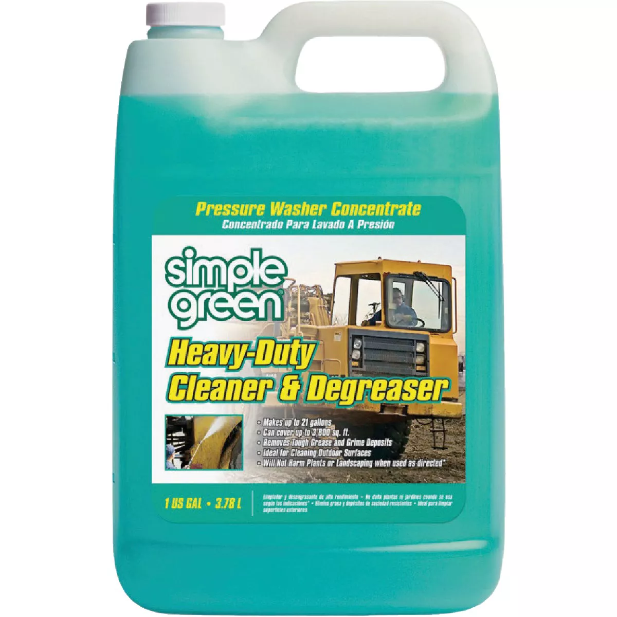 Simple Green 1 Gal. Heavy-Duty Pressure Washer Concentrate Cleaner & Degreaser