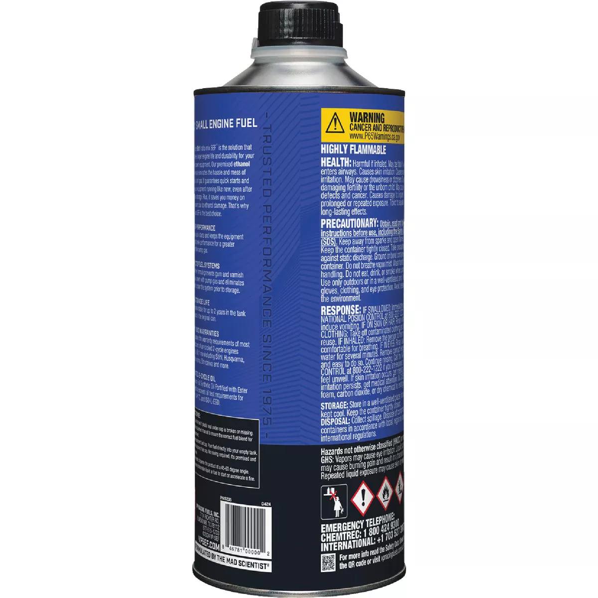 VP Racing Fuels 32 Oz. 50:1 Ethanol-Free Gas & Oil Pre-Mix - photo 3