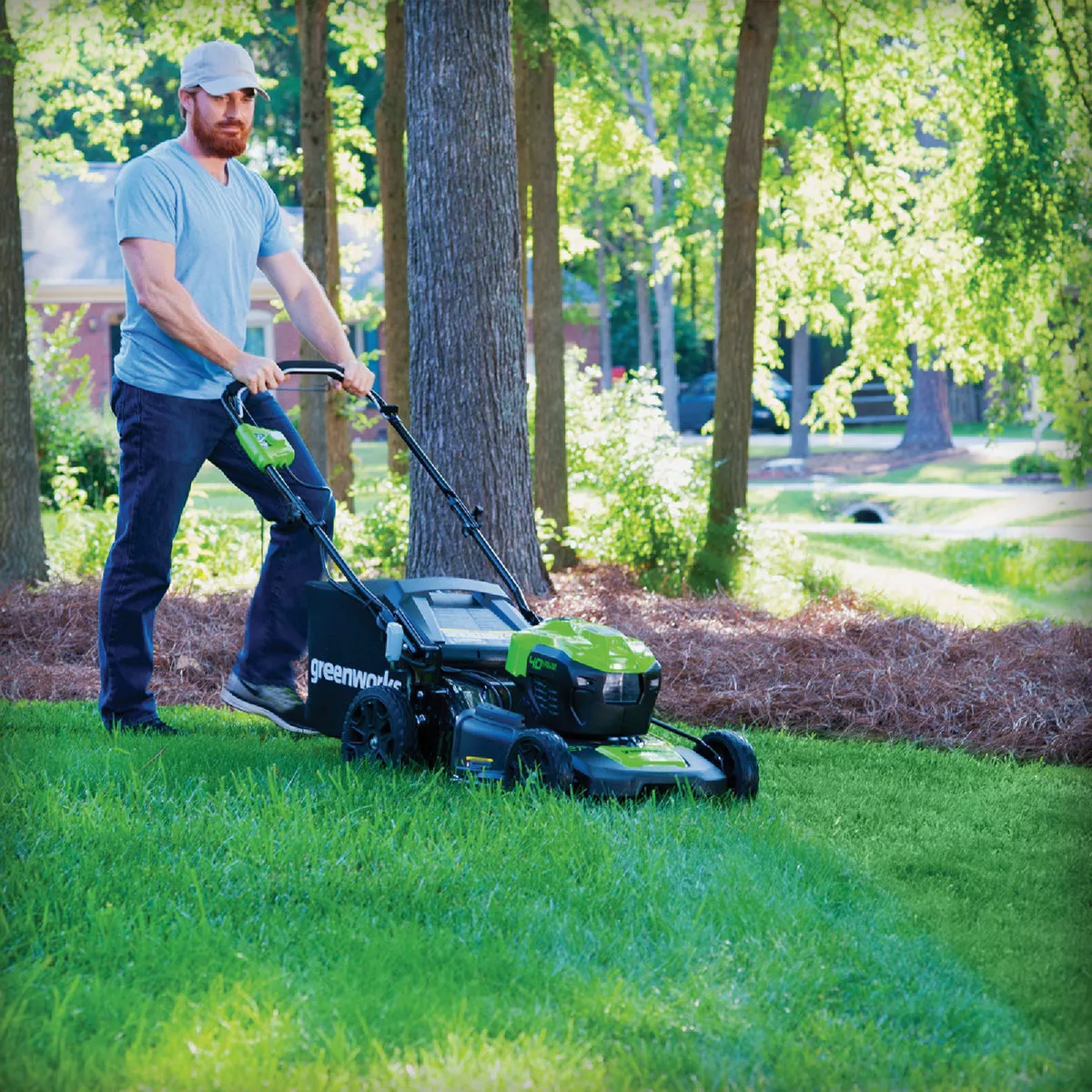 Greenworks 21 In. Mulching Mower Blade - photo 3