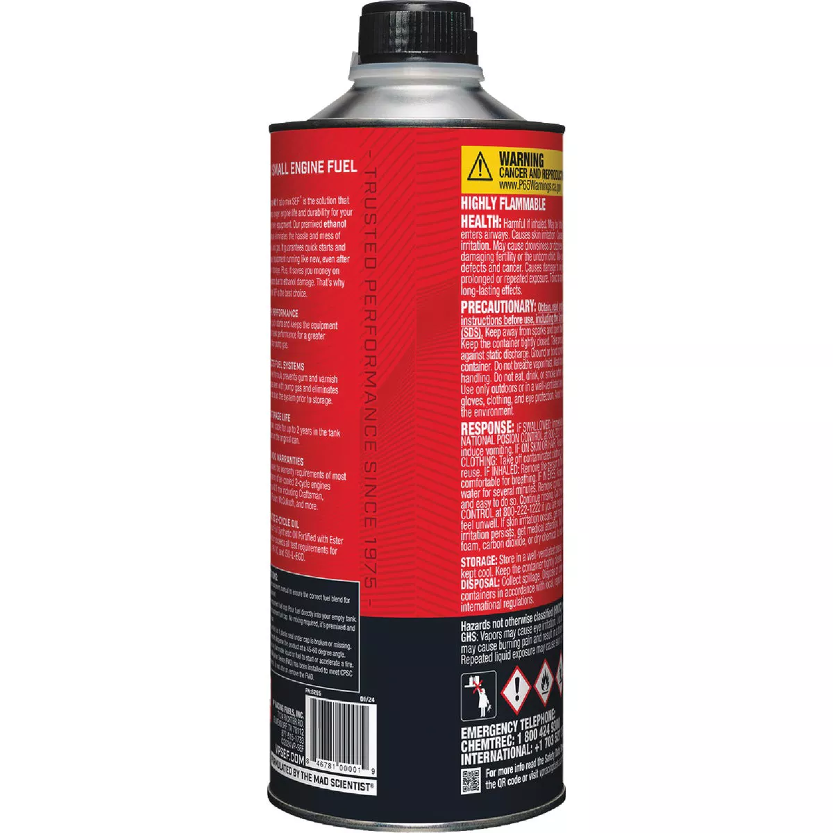 VP Racing Fuels 32 Oz. 40:1 Ethanol-Free Gas & Oil Pre-Mix - photo 3