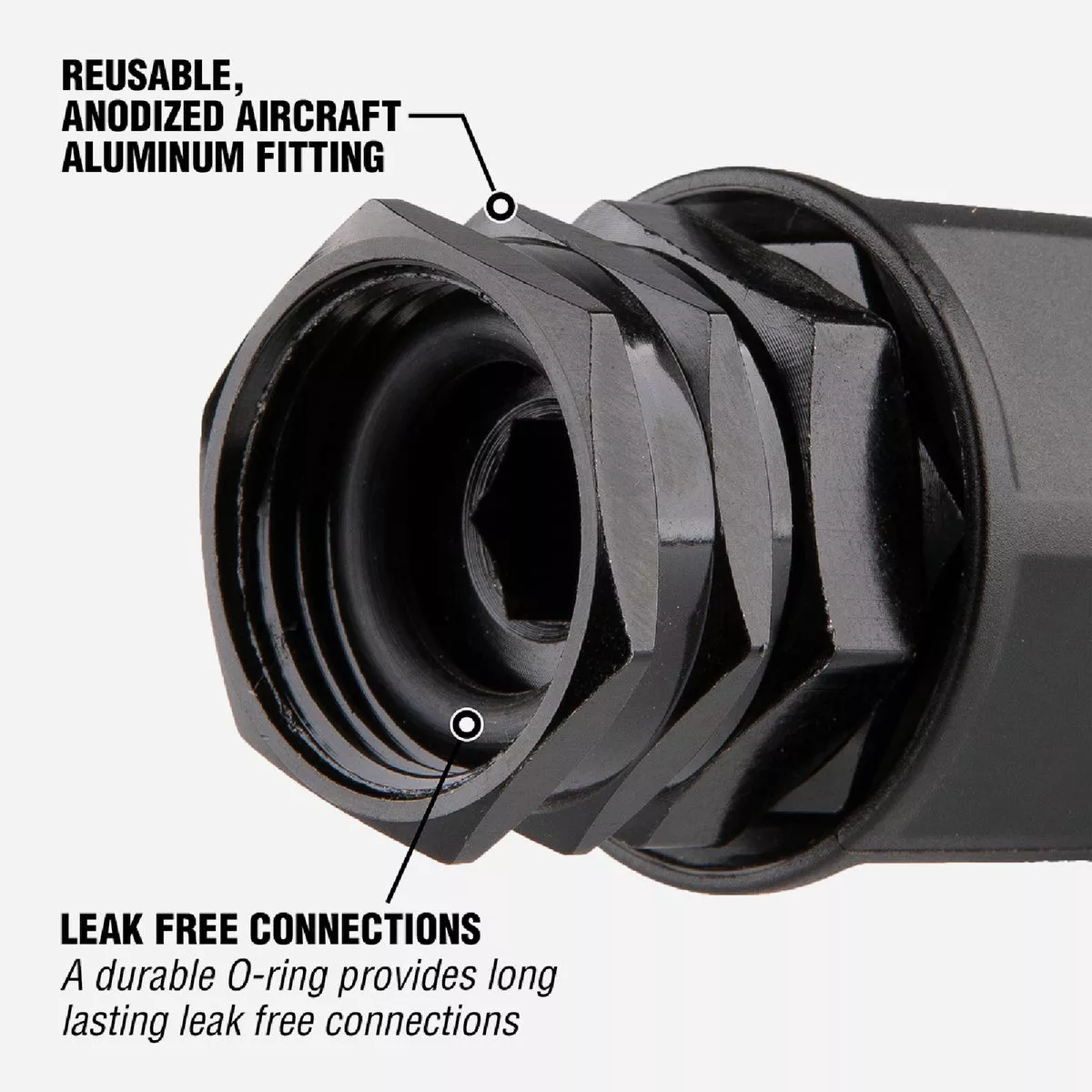 Flexzilla Pro 5/8 In. Barb 3/4 In. Female GHT Plastic Reusable End Hose Coupling - photo 3