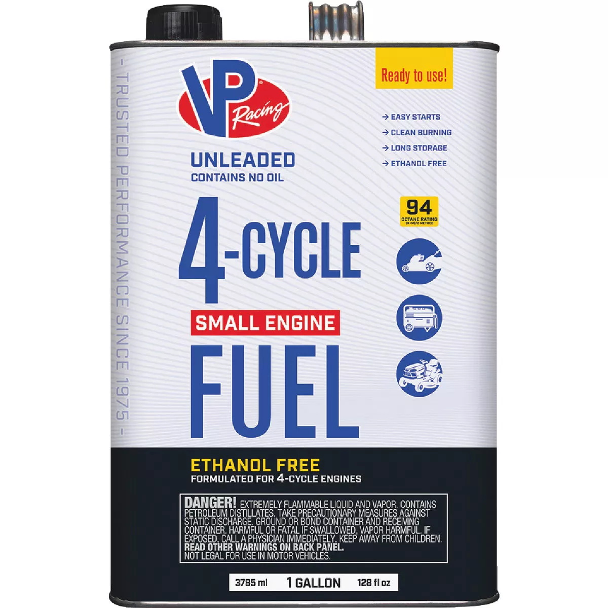 VP Racing Fuels 1 Gal. Ethanol-Free 4-Cycle Fuel