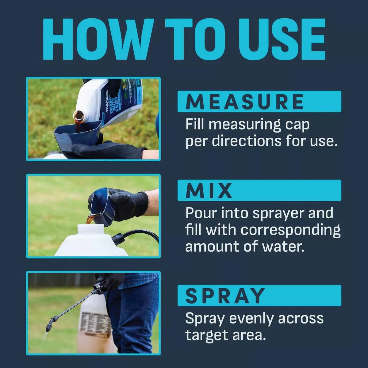 Image 24 Oz. Concentrate Crabgrass Nutsedge Lawn Weed Killer - photo 5
