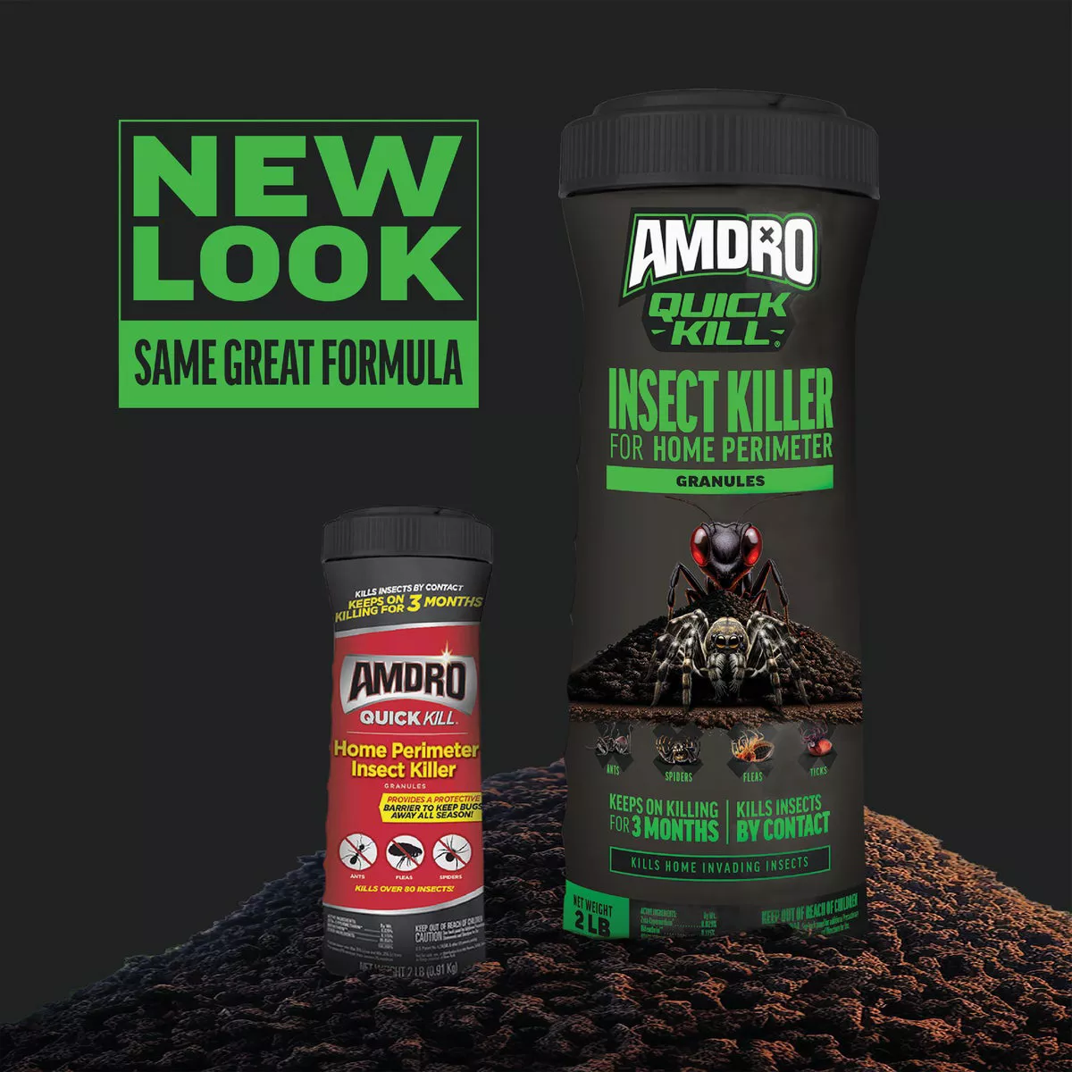 Amdro Quick Kill 2 Lb. Ready To Use Granules Home Perimeter Insect Killer - photo 3