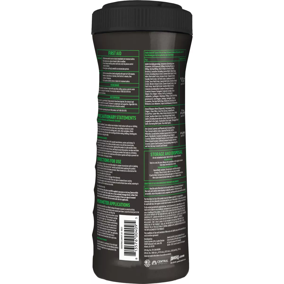Amdro Quick Kill 2 Lb. Ready To Use Granules Home Perimeter Insect Killer - photo 2