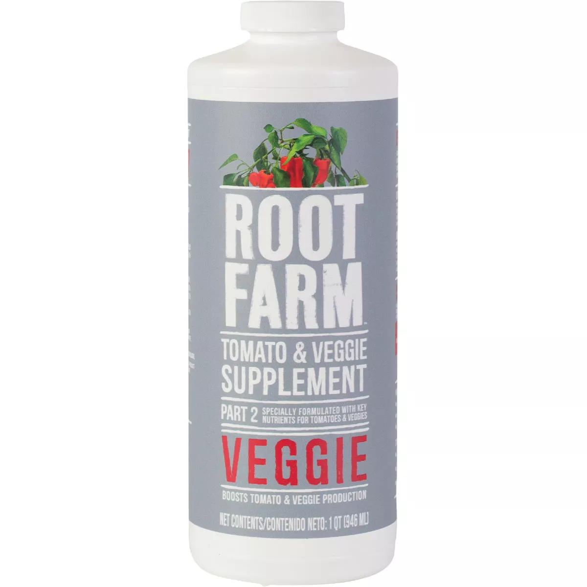 Root Farm 1 Qt. Concentrated Liquid Tomato & Veggie Supplement Nutrient Part 2