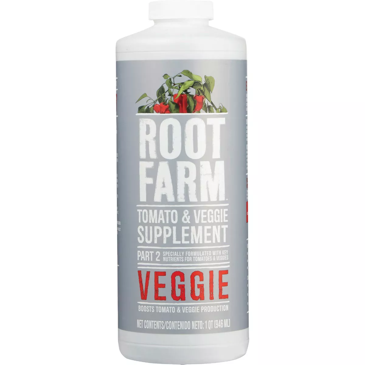 Root Farm 1 Qt. Concentrated Liquid Tomato & Veggie Supplement Nutrient Part 2 - photo 2