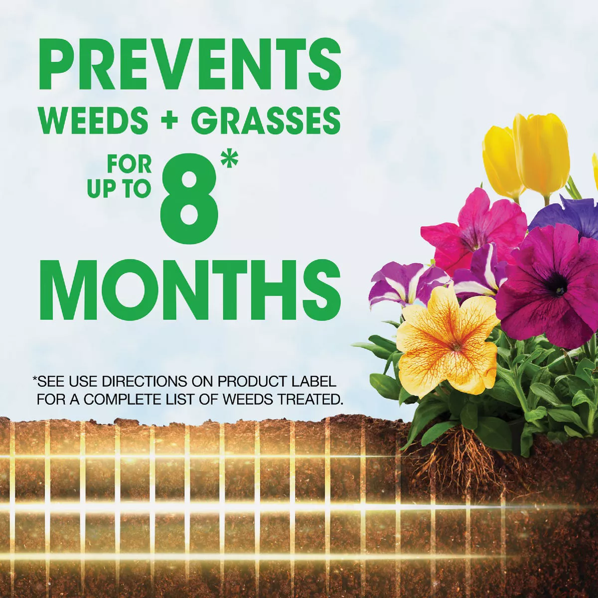 Roundup 5.4 Lb. Built-In Applicator Landscape Weed Preventer - photo 2