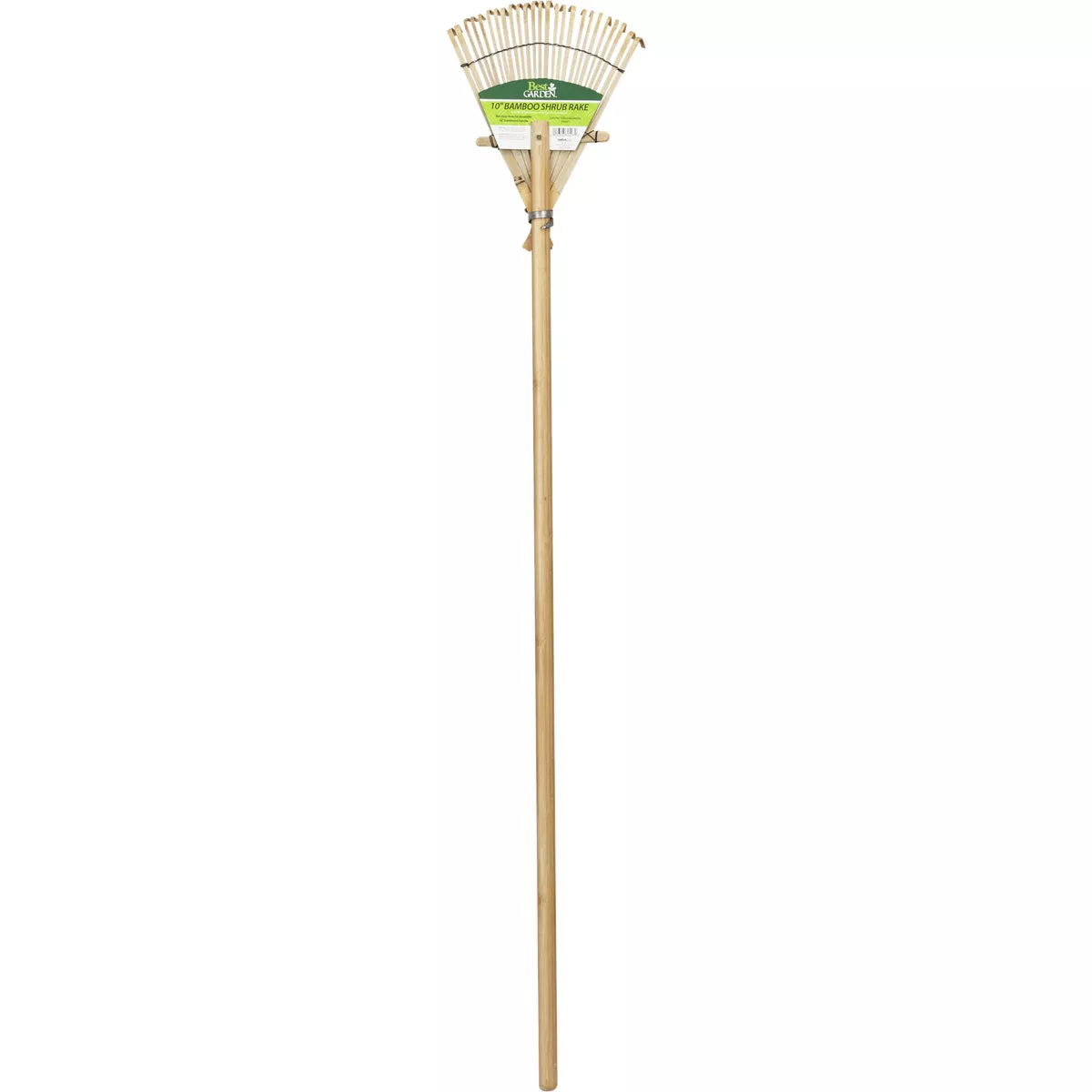 Best Garden 10 In. Bamboo Leaf Rake (25-Tine) - photo 2
