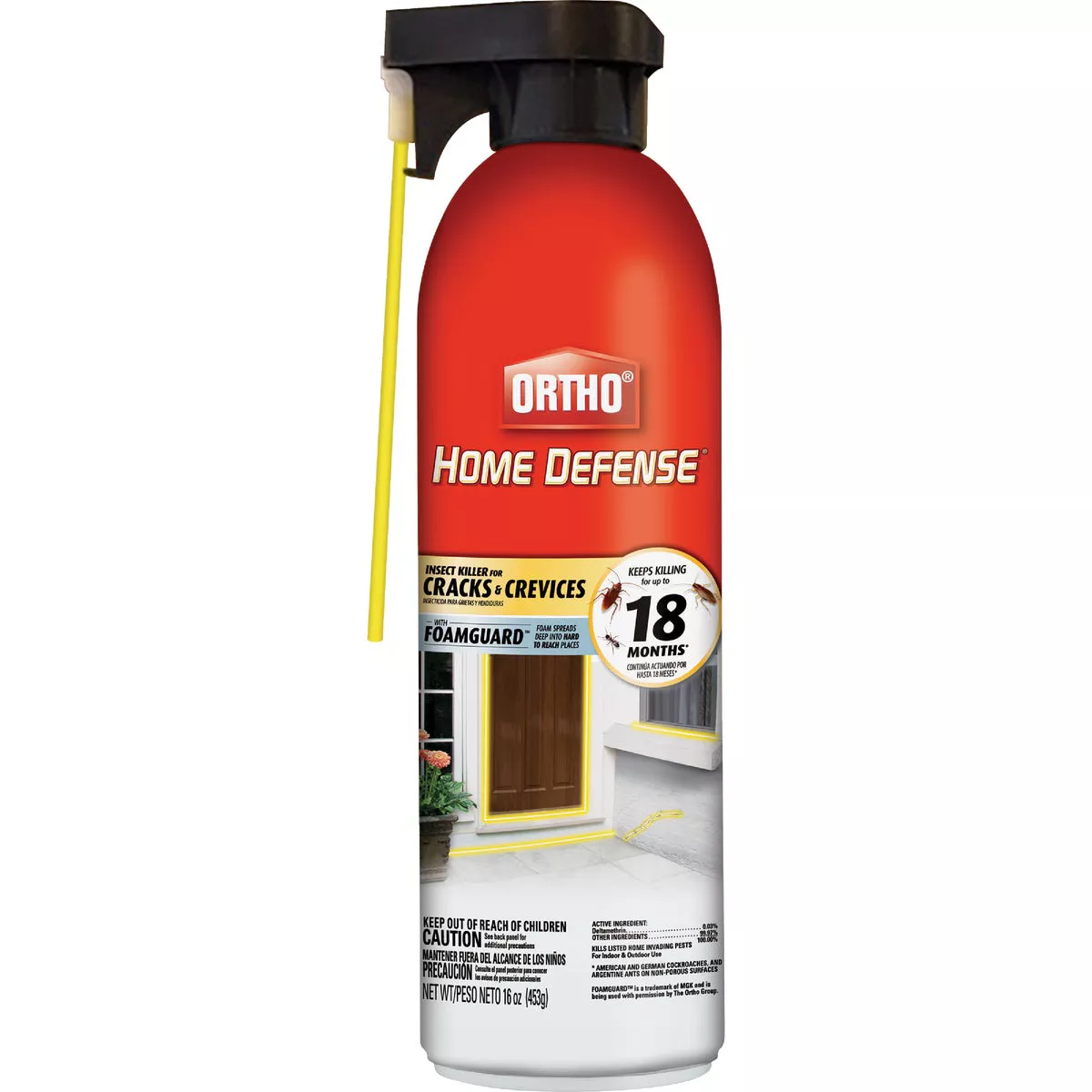 Ortho Home Defense 16 Oz. Aerosol Foaming Insect Killer For Cracks & Crevices